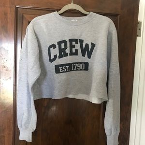 BRANDY MELVILLE CROPPED CREWNECK